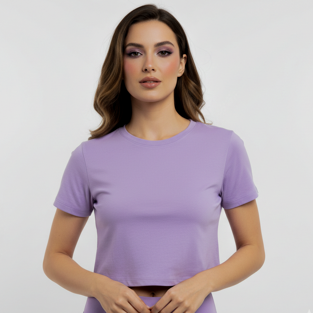 SUPPS Zeuce Crop Top – Lavender - Premium Performance Nutrition